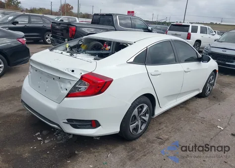 2020 Honda Civic Lx z USA, uszkodzony, nr VIN 19XFC2F67LE019620